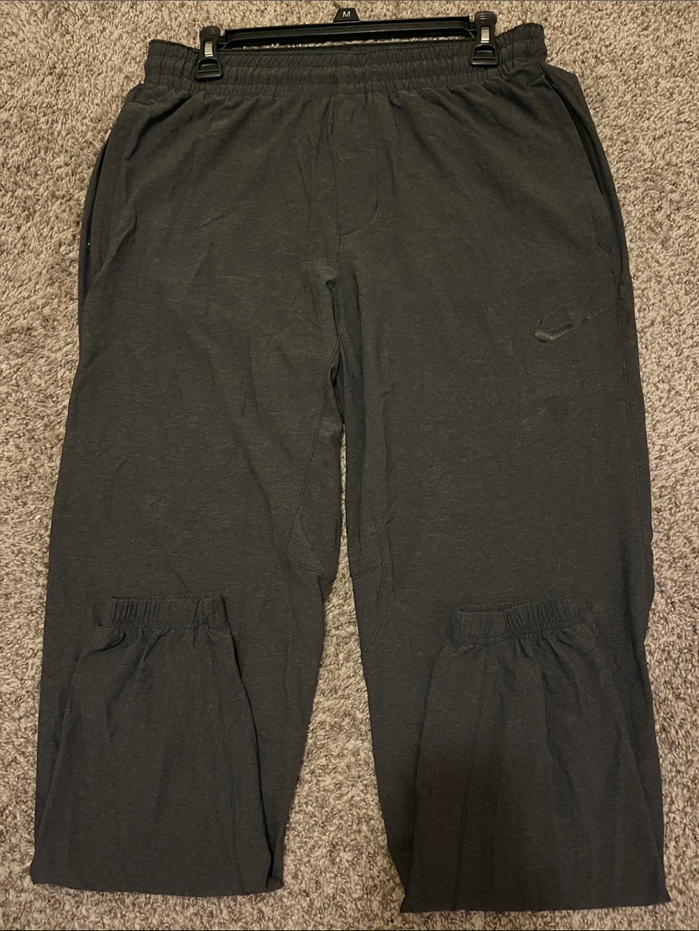 Nike Black Men's Jogger Sweatpants with Elastic Waist